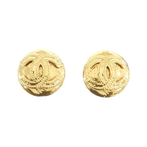 CHANEL Gold Earrings - Picture 1 of 4